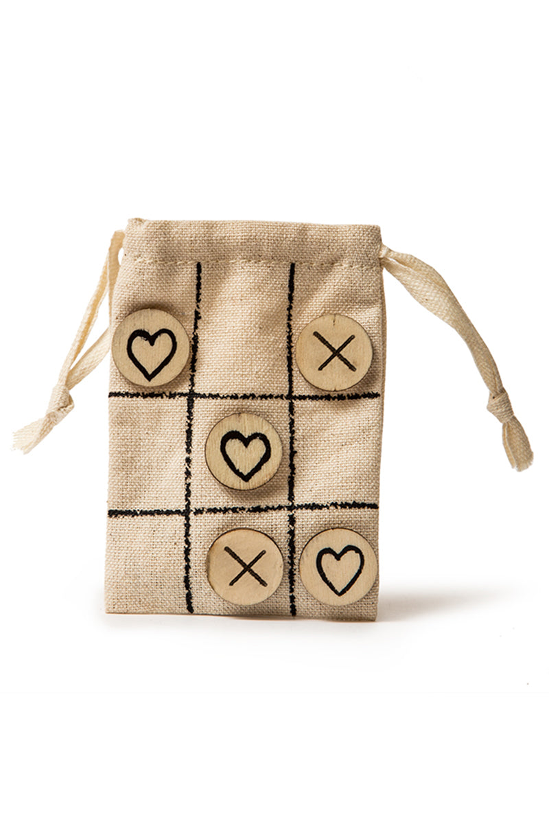 Παιχνίδι Τρίλιζα πουγκιά 50 τεμάχια, με ξύλινα πιόνια, δωρεάν μεταφορικά!