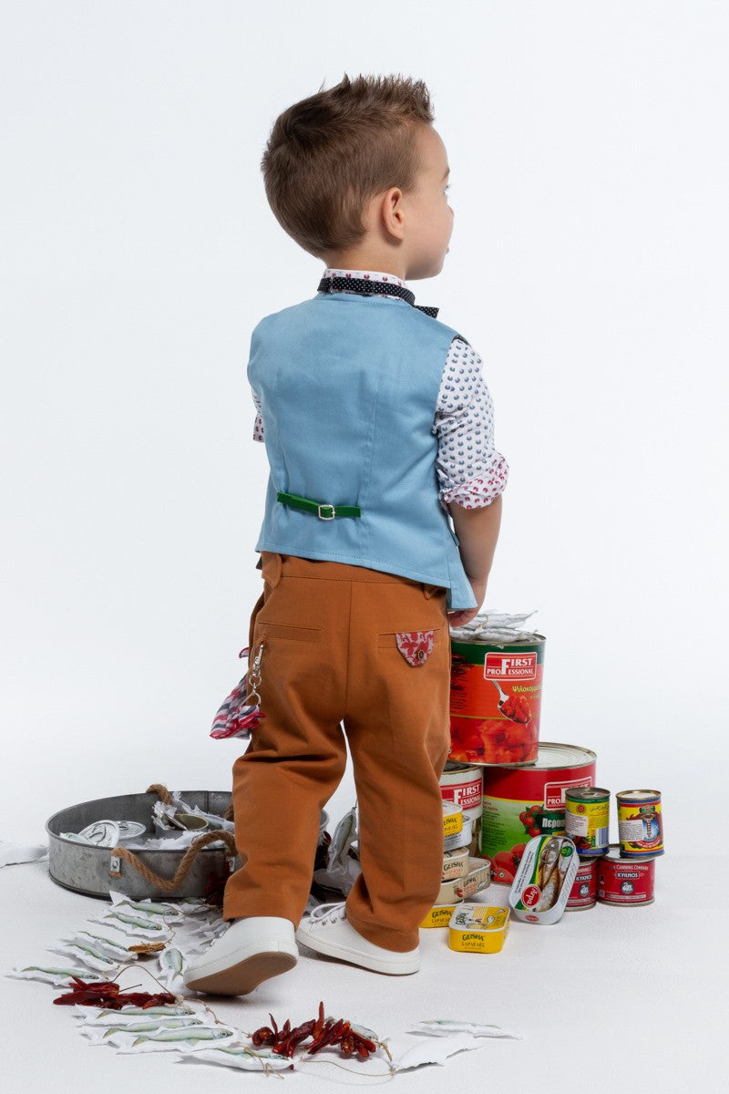 BABY U ROCK 219B11AC "ΠΑΡΗΣ" ΣΕΤ ΡΟΥΧΩΝ ΜΑΖΙ ΜΕ ΤΡΑΓΙΑΣΚΑ