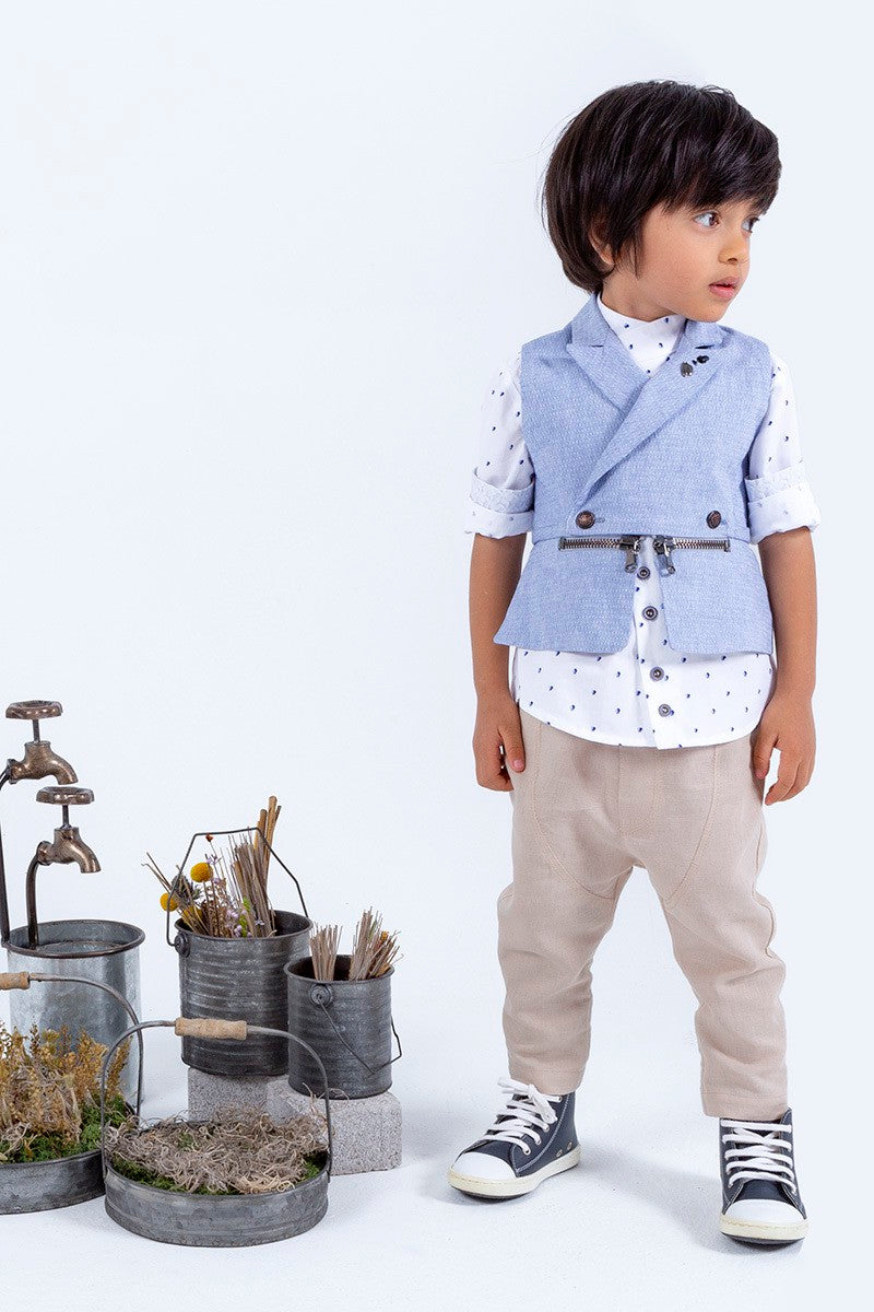 BABY U ROCK 222B03AC "INDIGO" ΣΕΤ ΡΟΥΧΩΝ ΜΑΖΙ ΜΕ ΤΡΑΓΙΑΣΚΑ