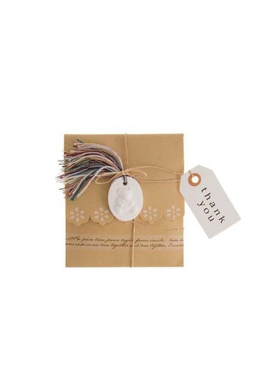 Αρκουδάκι πήλινο σε craft φάκελο