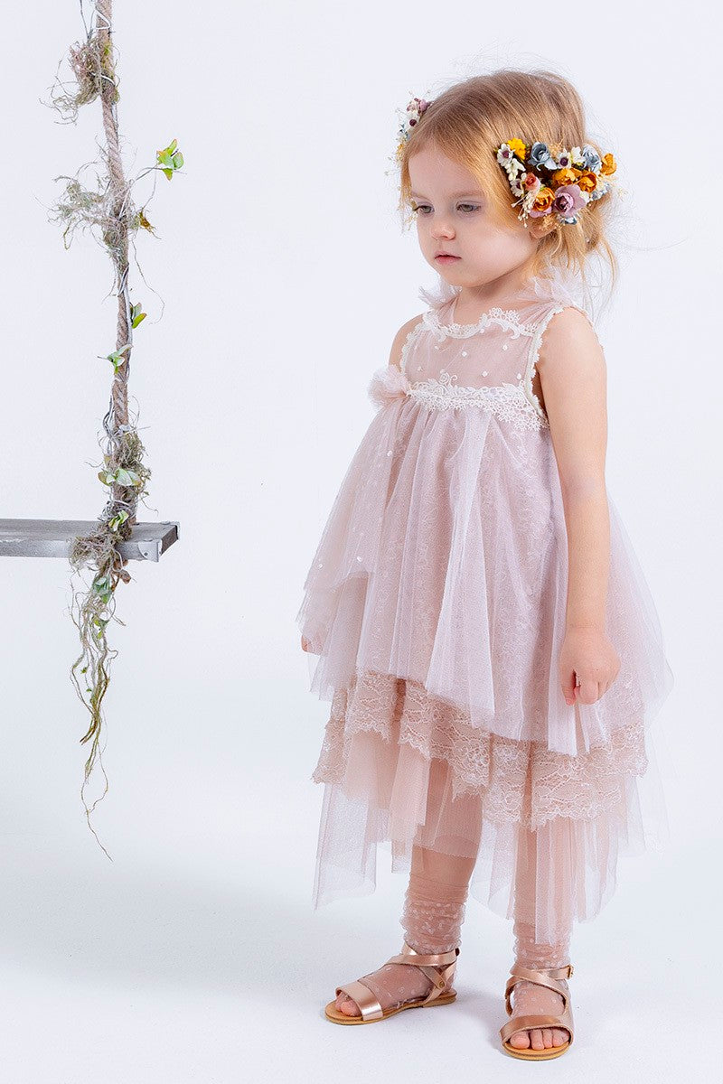 BABY U ROCK 22202G05AC "DAHLIA" ΦΟΡΕΜΑ ΜΕ ΜΠΑΝΤΑΝΑ