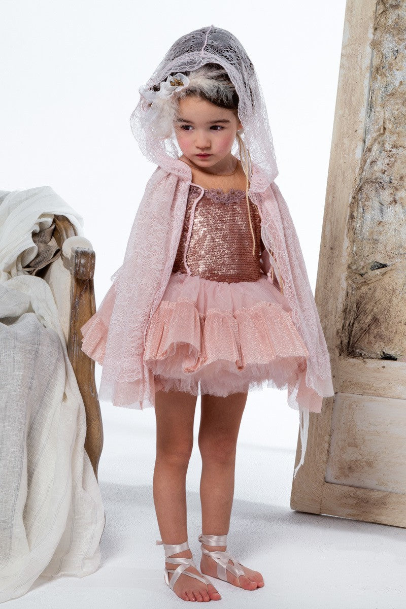 BABY U ROCK 21902G04BAC "MAYA" ΦΟΡΕΜΑ ΜΠΑΛΑΡΙΝΑ ΜΕ ΠΑΓΙΕΤΑ & ΜΠΑΝΤΑΝΑ