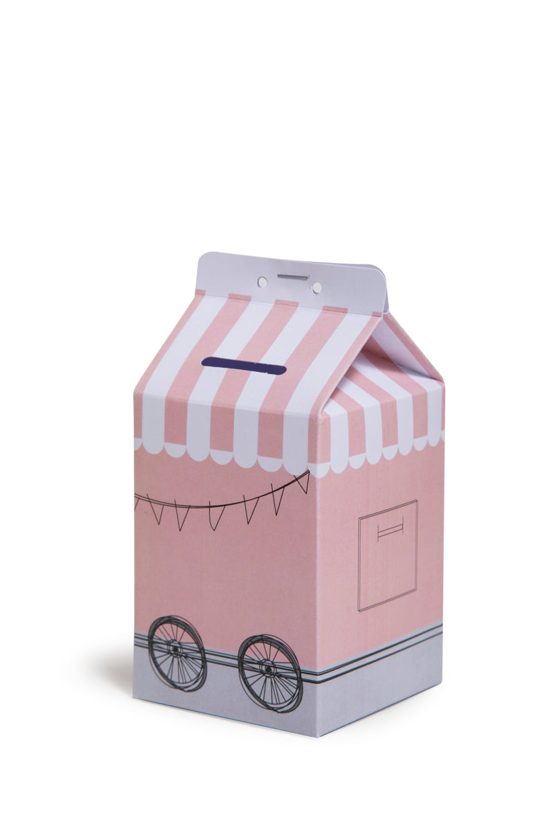 Κουτάκια Milk Box κουμπαράς 25 τεμάχια, δωρεάν μεταταφορικά!