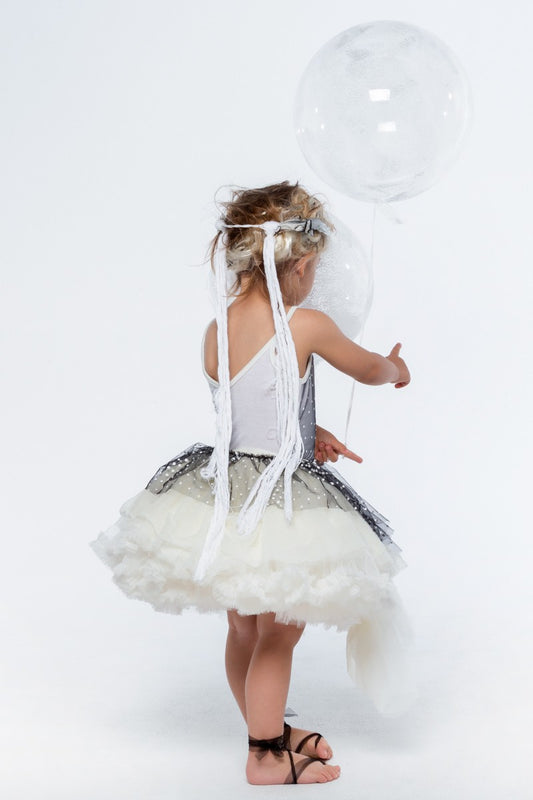 BABY U ROCK 219G001FC "MISTY" ΜΑΥΡΟ ΠΟΥΑ ΣΥΝΟΛΟ ΜΠΑΛΑΡΙΝΑΣ ΜΑΖΙ ΜΕ ΜΠΑΝΤΑΝΑ