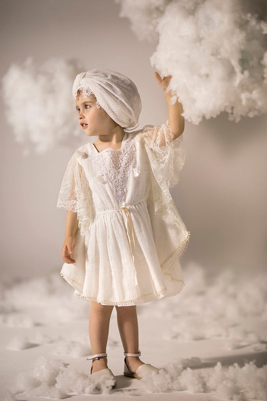 BABY U ROCK 500800C ΚΑΦΤΑΝΙ OFF WHITE LUREX ΜΑΖΙ ΜΕ ΜΠΑΝΤΑΝΑ
