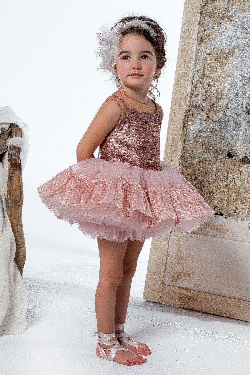 BABY U ROCK 21902G04BAC "MAYA" ΦΟΡΕΜΑ ΜΠΑΛΑΡΙΝΑ ΜΕ ΠΑΓΙΕΤΑ & ΜΠΑΝΤΑΝΑ